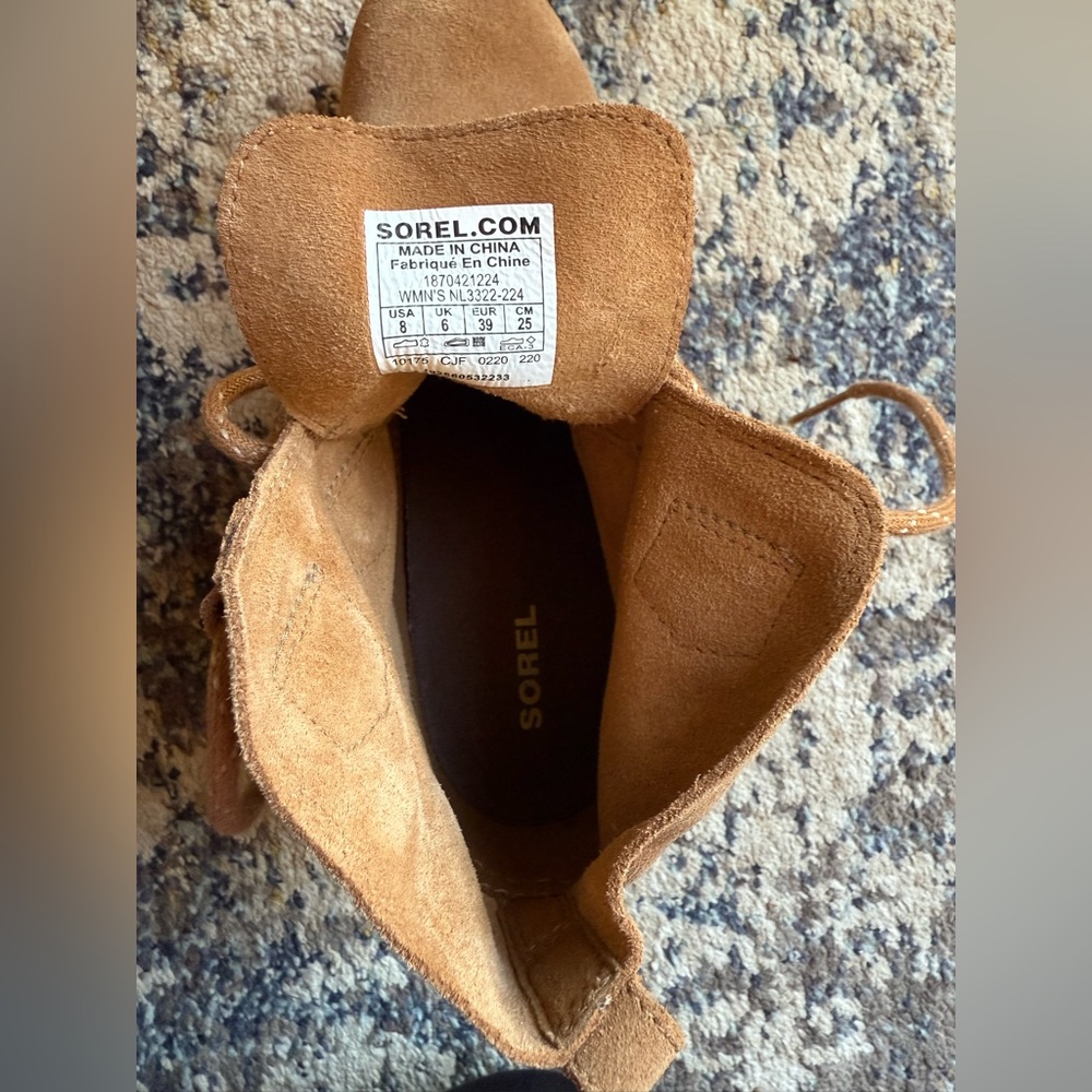 Sorel Women's Brown Lace Up Boots - Picture 6 of 6